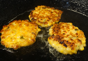 Sweetcorn fritters
