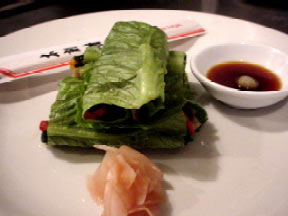 Japanese salad rolls