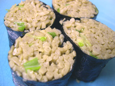 Noodle nori rolls