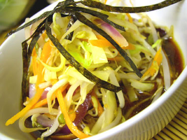 Mixed vegetable ramen