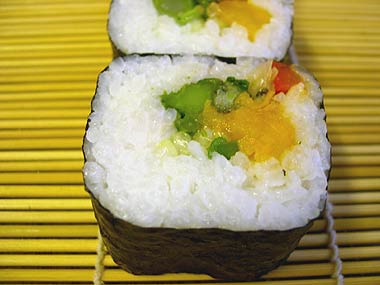Square sushi
