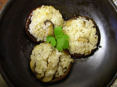 Stuffed mushrooms