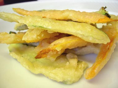 Sweet potato tempura